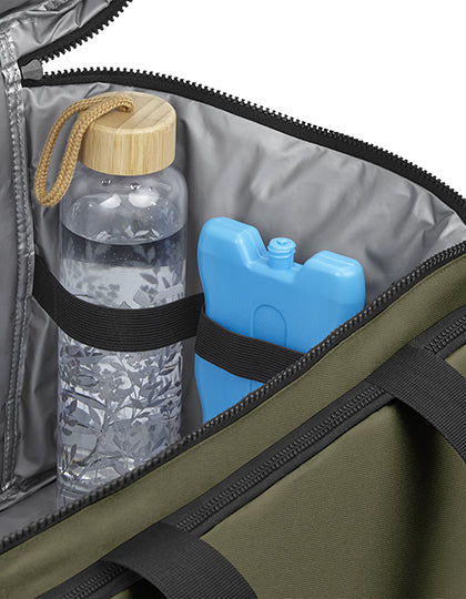 Recycelte grosse Kühltasche mit Schultergurt – Bild 5