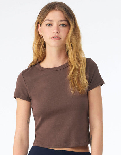 BL1010 Women´s Micro Rib Baby Tee – Bild 11