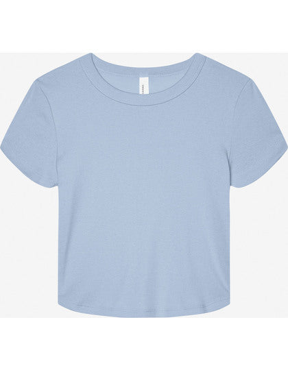 BL1010 Women´s Micro Rib Baby Tee – Bild 10