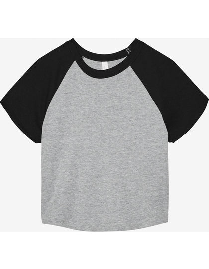 Women’s Micro Rib Raglan Baby Tee – Bild 10
