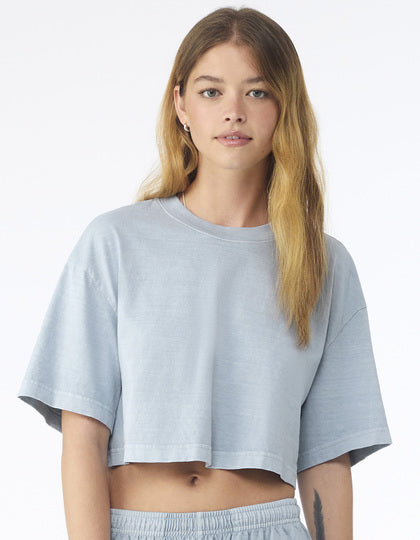 BL6882GD Women´s Heavyweight Washed Cropped Tee – Bild 5