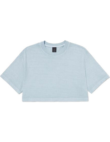 BL6882GD Women´s Heavyweight Washed Cropped Tee – Bild 4