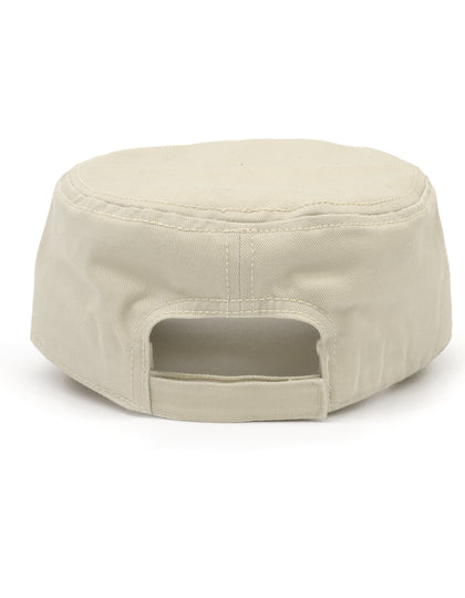 Organic Cotton Army Cap Washed – Bild 6
