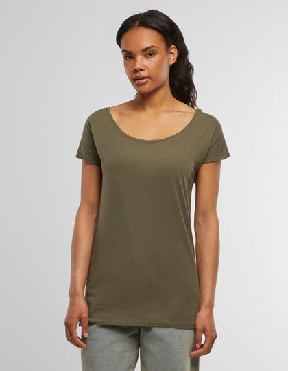 Ladies' Wideneck Tee – Bild 4