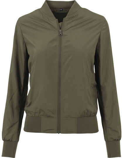 Ladies Nylon Bomber Jacke – Bild 4