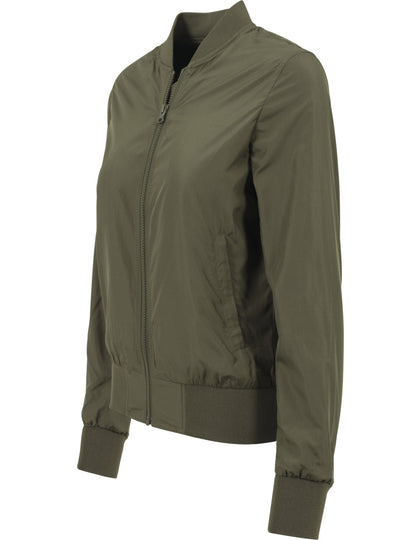 Ladies Nylon Bomber Jacke – Bild 7
