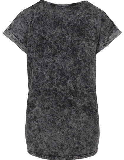Damen Acid Washed Oversize T-Shirt – Bild 11