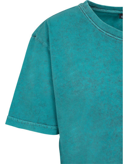 BY054 Ladies´ Acid Washed Cropped Tee – Bild 10