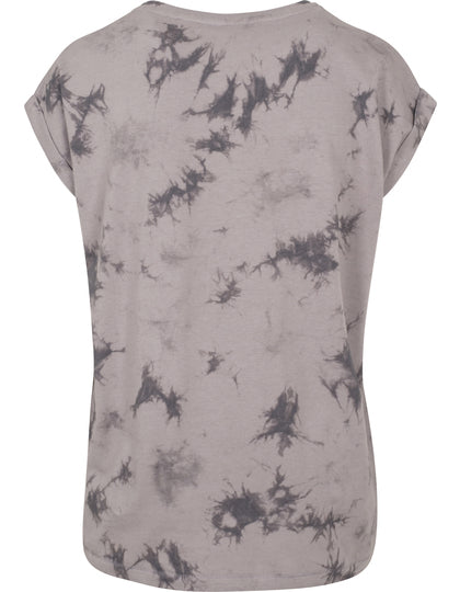 BY055 Ladies Batik Dye Extended Shoulder Tee – Bild 5