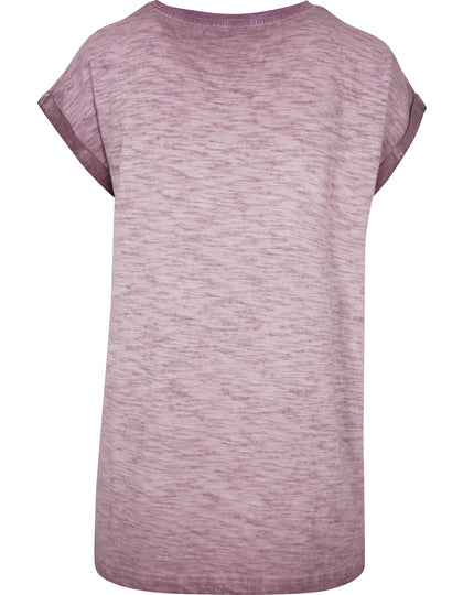 BY056 Ladies` Spray Dye Extended Shoulder Tee – Bild 6