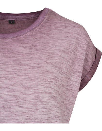 BY056 Ladies` Spray Dye Extended Shoulder Tee – Bild 9