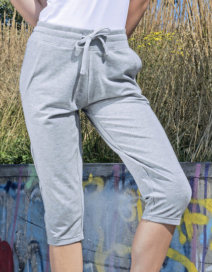 Ladies` Terry 3/4 Jogging Pants – Bild 4