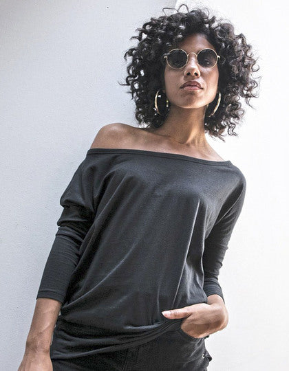 BY107 Ladies Batwing Longsleeve – Bild 3