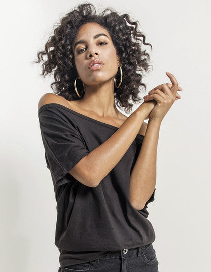 BY108 Ladies Batwing Tee – Bild 3
