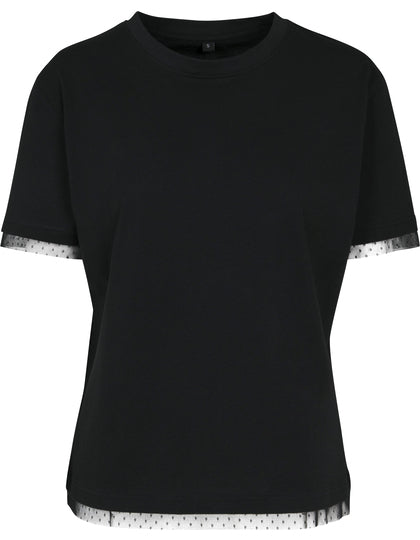 BY124 Ladies´ Laces Tee – Bild 3