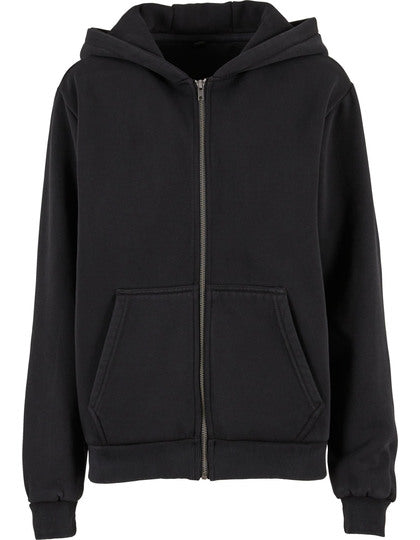 Damen Vintage Heavy Zip Hoody – Bild 4