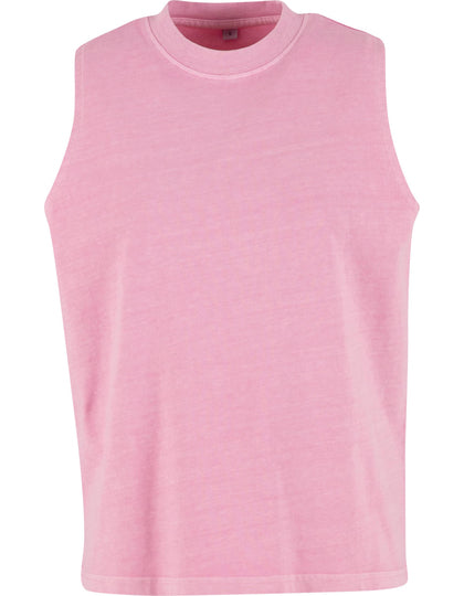 BY429 Ladies Vintage Washed Sleeveless Tee – Bild 4