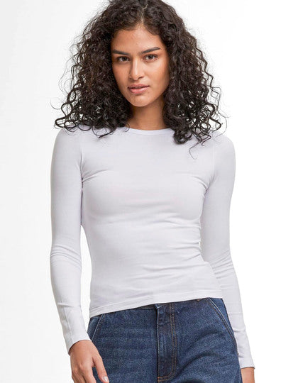 Ladies Ultra Slim Longsleeve – Bild 3