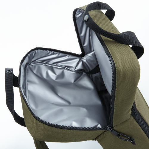 Recycled Twin Handle Cooler Backpack in Detail 4 - bedruckbar und bestickbar