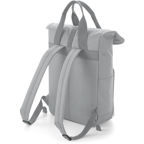 Twin Handle Roll-Top Backpack in Rueckseite - bedruckbar und bestickbar