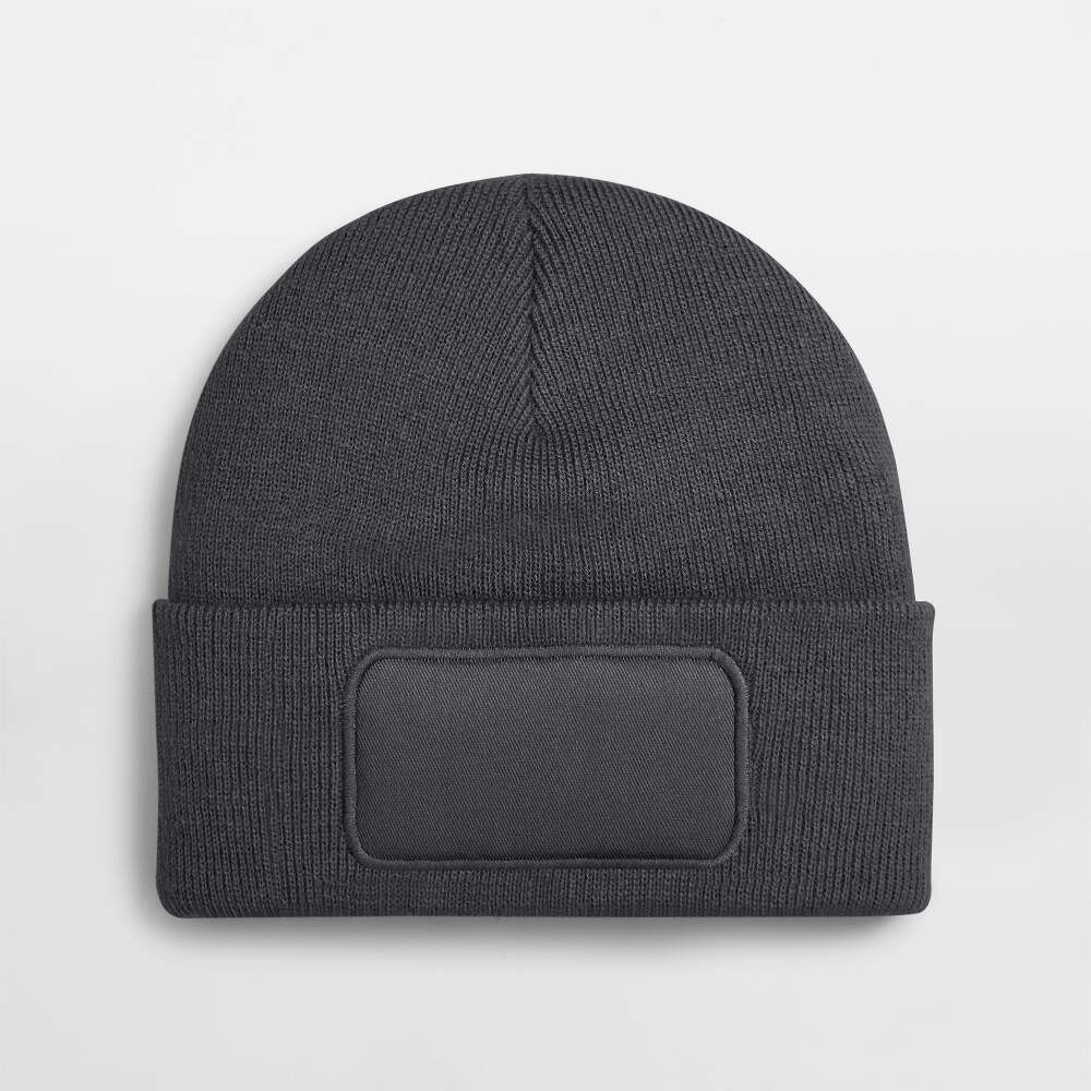 Printers´ Beanie in Detail 5 - bedruckbar und bestickbar