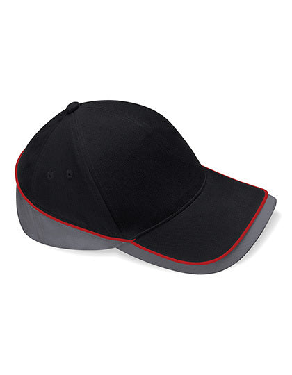 Schwarz / Anthrazit / Rot