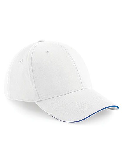 Weiss / Royalblau
