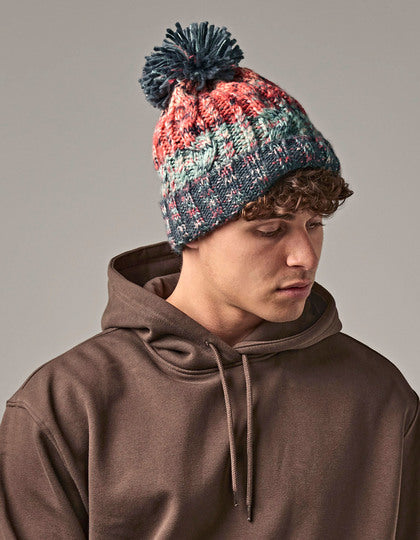 Corkscrew Pom Pom Beanie – Bild 16