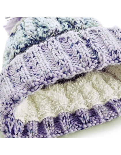 Corkscrew Pom Pom Beanie – Bild 18