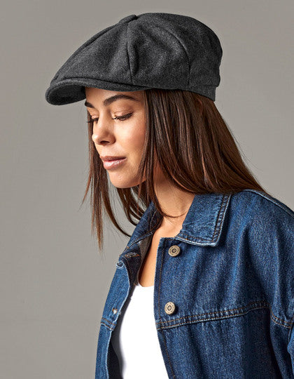 Melton Wool Baker Boy Cap – Bild 3