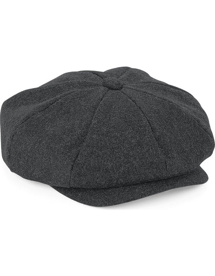 Melton Wool Baker Boy Cap – Bild 2