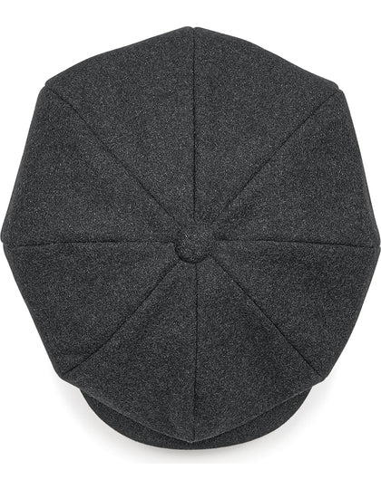 Melton Wool Baker Boy Cap – Bild 4