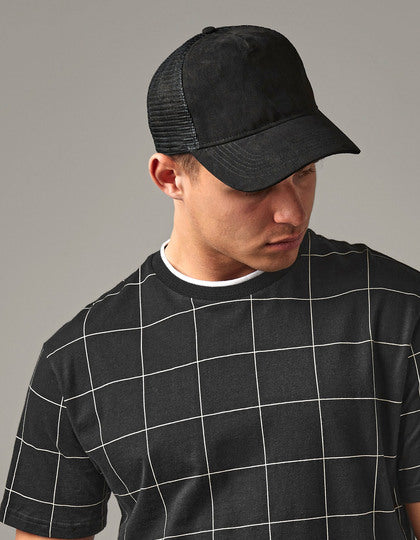 Suede Snapback Trucker – Bild 4