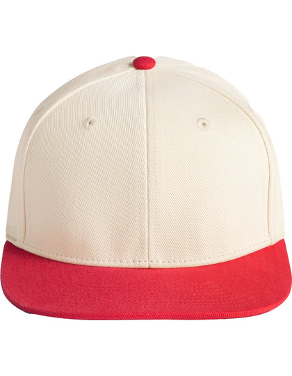 Contrast Flat Peak 6 Panel Cap – Bild 5