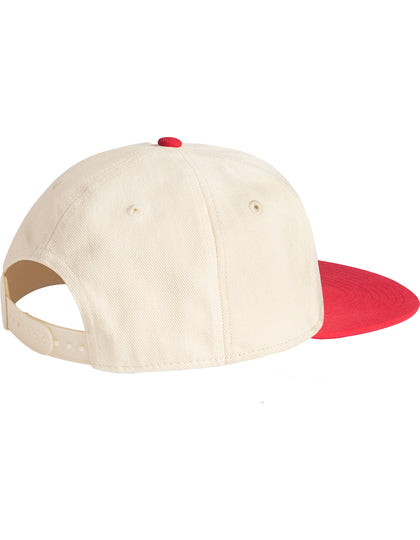 Contrast Flat Peak 6 Panel Cap – Bild 7