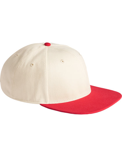 Contrast Flat Peak 6 Panel Cap – Bild 8