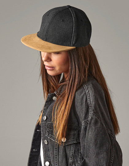 Suede Peak Snapback – Bild 4