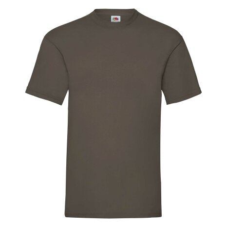 Fruit of the Loom Valueweight T-Shirt - Chocolate
