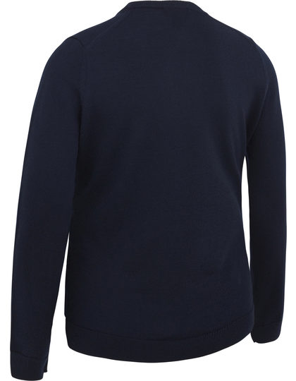Damen V-Neck Merino Pullover – Bild 6