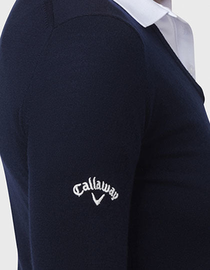 Damen V-Neck Merino Pullover – Bild 7