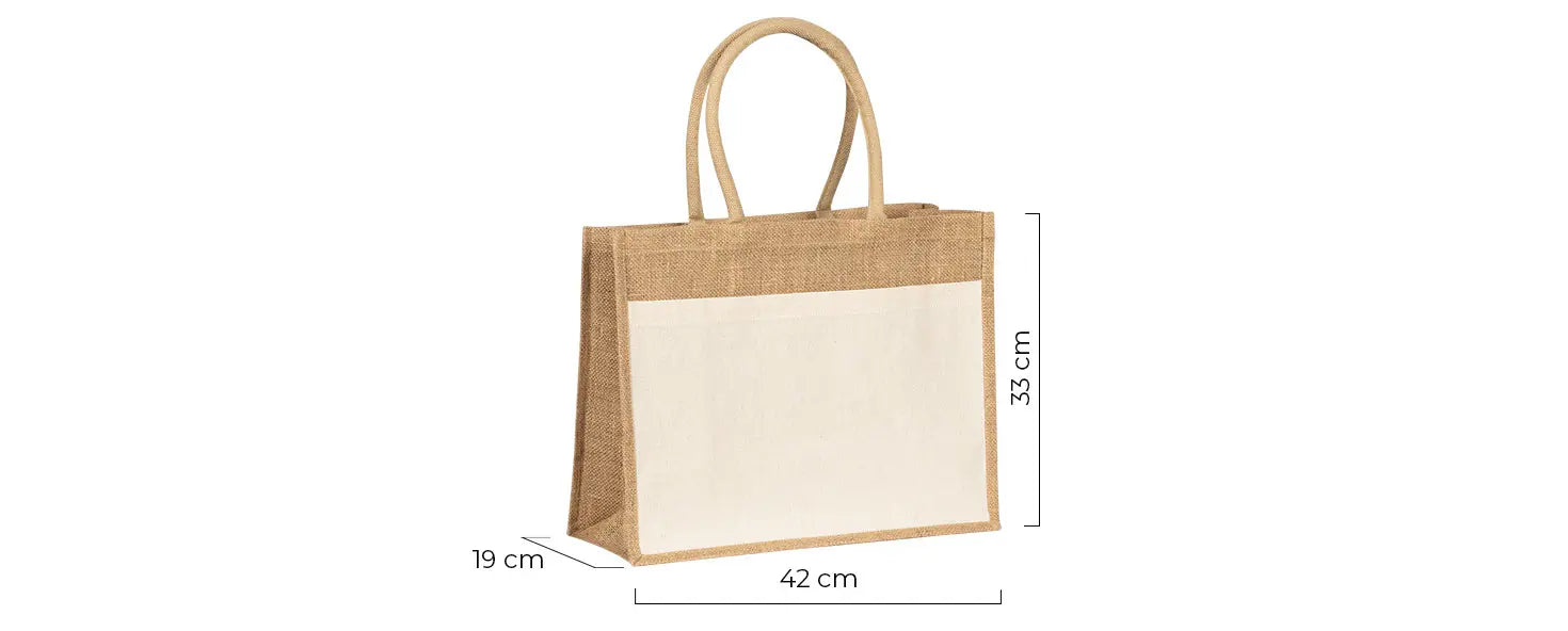CARAMEL Tasche - Werbeartikel bedruckbar | Jute, Baumwolle
