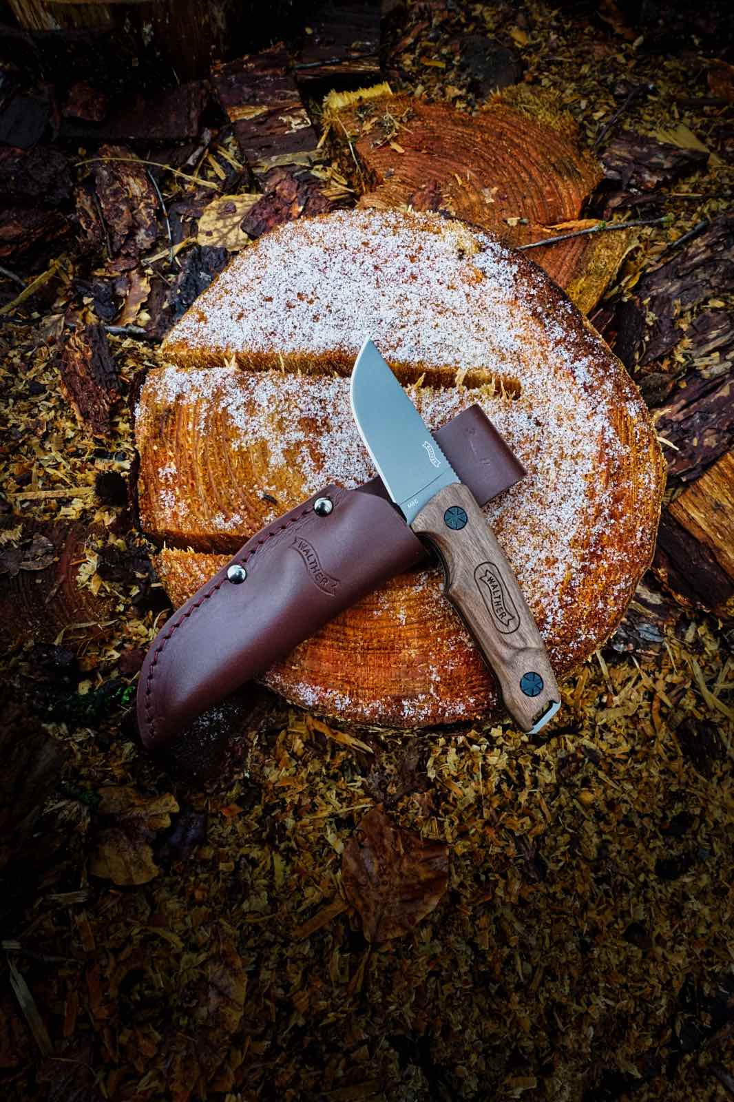 Walther BWK 6 (Blue Wood Knife 6) – Ansicht 3 | Walther mit Gravur