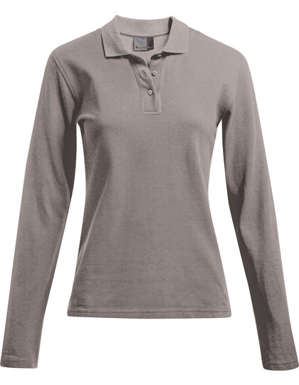 E4605 Women´s Heavy Polo Long Sleeve – Bild 7