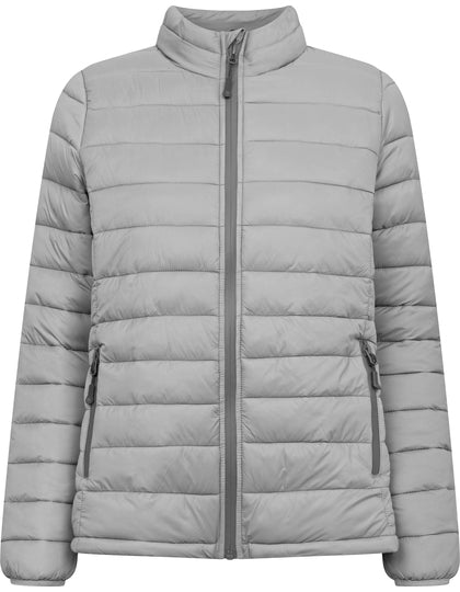 Wattierte Damenjacke mit Stehkragen – Bild 7