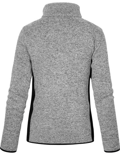 Damen Strickfleece-Jacke mit Stehkragen – Bild 6
