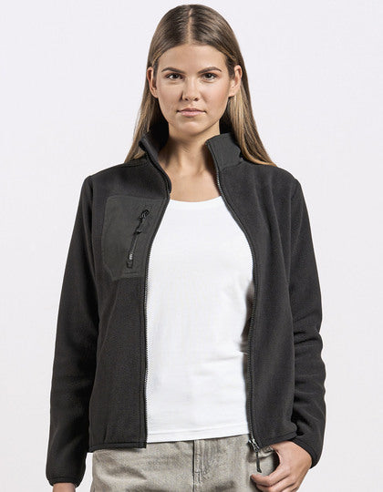 E7955 Women´s Canvas Fleece Jacket – Bild 3