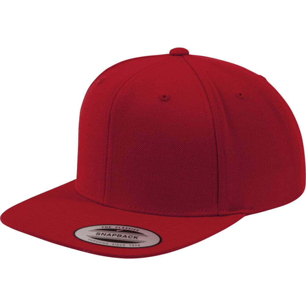 Classic Snapback in Front - bedruckbar und bestickbar