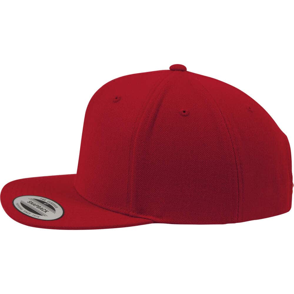 Classic Snapback in Detail 4 - bedruckbar und bestickbar