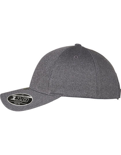 110 Melange Unipanel Cap – Bild 5
