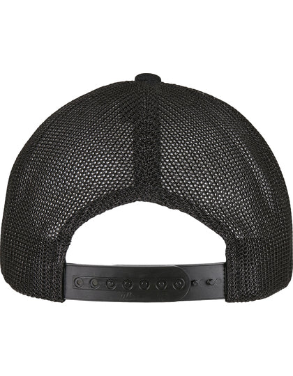 110 Recycled Alpha Shape Trucker Cap – Bild 3